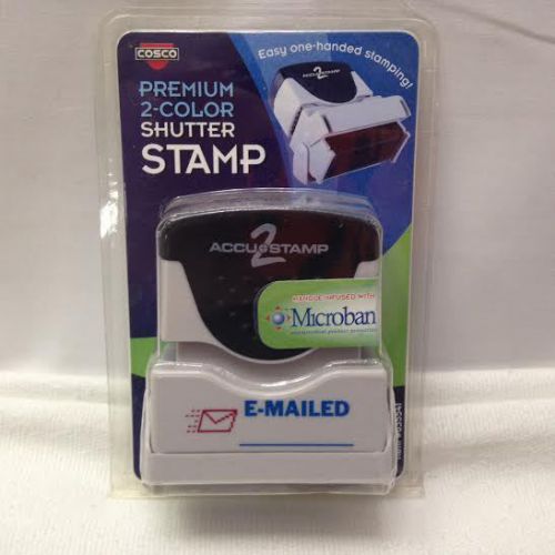 Cosco 038912 accu-stamp 2 shutter emailed 2 color for sale