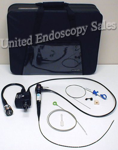 Fujinon - eb-470p video slim bronchoscopy set endoscopy endoscope - warranty!! for sale