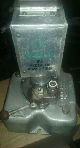 GREENLEE 915 HYDRAULIC PUMP EXCELLENT CONDITION!