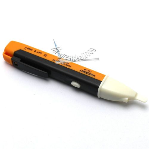 New led light ac electric voltage tester volt alert pen detector sensor 90~1000v for sale