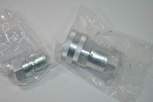 Aeroquip 1&#034; Quick Disconnect Hydraulic Coupling Set FD45-1169-16-16 FD4511681616