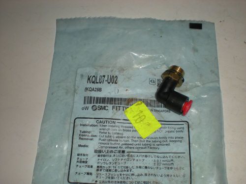 SMC FITTING KQL07-U02 KQL07U02 KQA25B ELBOW FITTING NEW