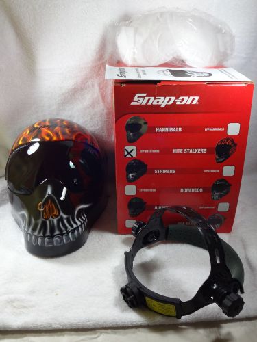 MINT Snap-on Tools EFPNITESTLKRB NITE STALKERB Flames EFP Welding Helmet