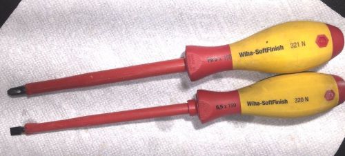 WIHA-SOFT FINISH PH3 X 150 321N &amp; 6,5 X 150 320N ELECTRIC INSULATION SCREWDRIVER