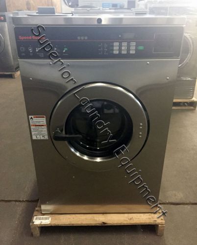 Speed queen scn030 washer-extractor, card ready, 220v, 3ph, new for sale