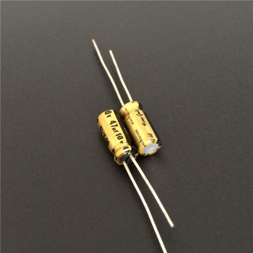 5pcs 10v47uf 10v nichicon fg muse capacitor 5x11mm fine gold for audio for sale