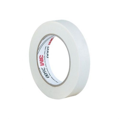 &#034;3M 2600 Masking Tape, 2&#034;&#034;x60 yds., White, 24/Case&#034;