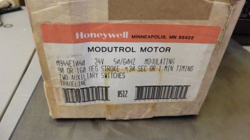 NEW OLD STOCK HONEYWELL MODUTROL MOTOR M944E1040 24v 30/60 SECOND TIMING 2 Aux