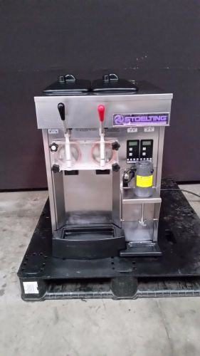 Used Stoelting SF144-38I 2 Flavor Soft Serve Ice Cream Machine