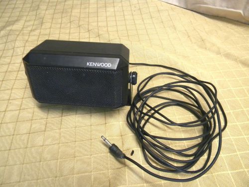 Kenwood kes-3 external speaker with bracket &amp; plug ~ 2-way radio ~ euc for sale