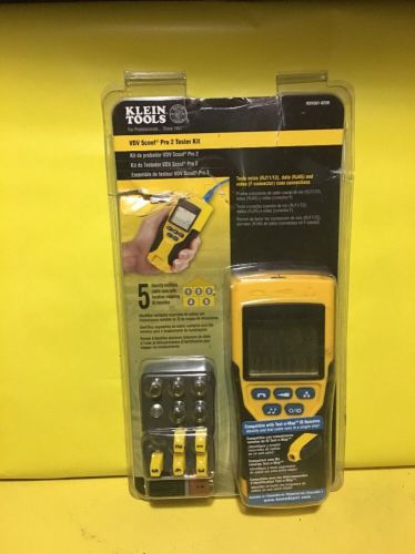 Klein Tools NEW Kit VDV Scout Pro 2 Tester Tests Voice, Data &amp; Video VDV501-823R