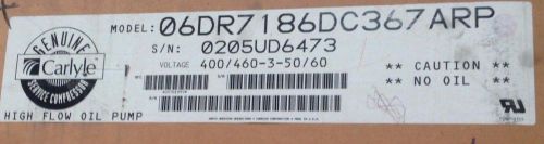 ~DiscountHVAC~YP-06DR7186DC367ARP-Carlyle Oilless Compressor 5HP3PH FREE Freight