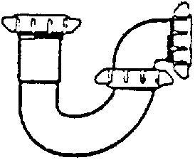 REPAIR TRAP,1-1/2&#034;PVC