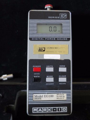 MARK-10 SERIES EG100 DIGITAL FORCE GAUGE 100X0.1LB, 50X0.05Kg, 500X 0.5N