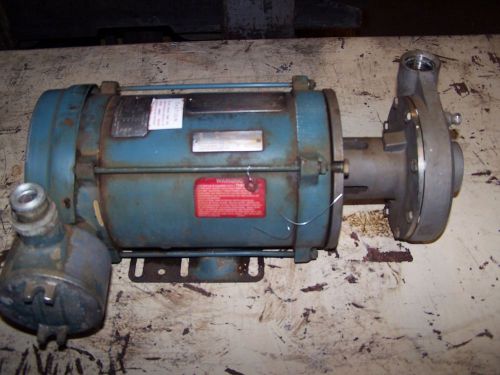 PRICE 3/4&#034;X1&#034; STAINLESS STEEL CENTRIFUGAL PUMP 1.5 HP 3450 RPM CD100SS