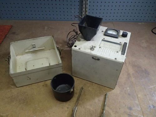 Vintage antique moisture grain tester farm crops farming barn seed testing for sale