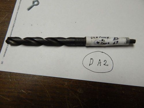 Cle-Forge 27/64&#034; x #1 Taper Shank Twist Drill Bit