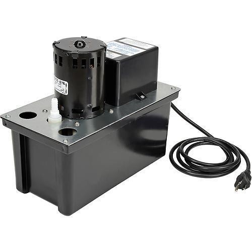 Condensate Removal Pump - Automatic - 115 Volts - 200 GPH - 1/50 HP - 60 Hz - 1A