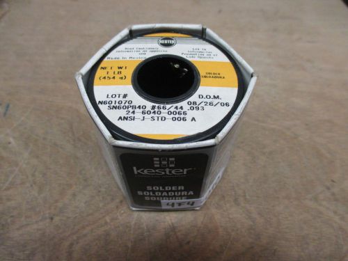 KESTER, 24-6040-0066 .093 SOLID SOLDER (4F4-010)