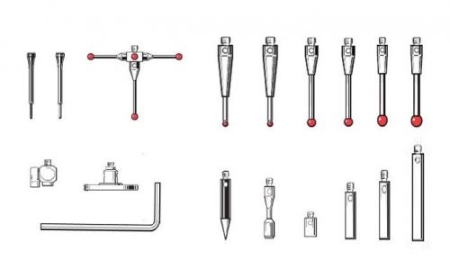 M2 CMM Styli Kit