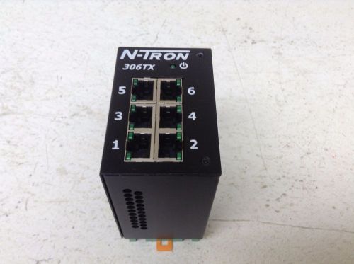 N-Tron 306TX 6 Port 10-30 VDC Ethernet Switch NTRON