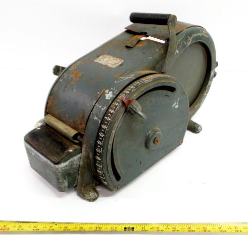 Vintage antique marsh tape dispenser machine for parts for sale