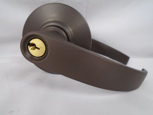 Schlage Neptune Office Entrance Lockset Oil Rubbed Bronze AL50PD NEP 613 26HW