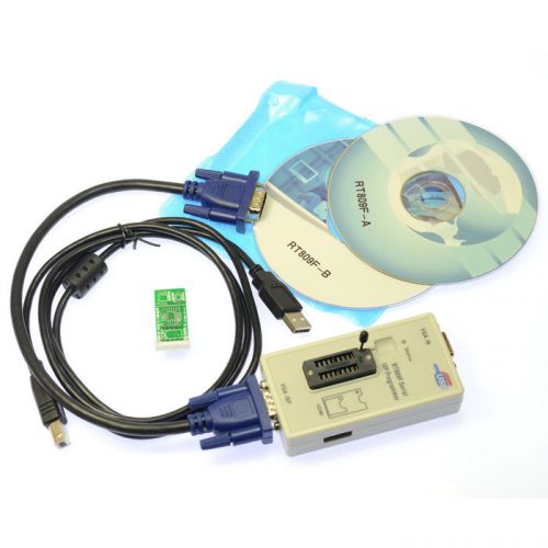 New lcd usb rt809f universal eprom flash vga isp avr gal pic usb programmer for sale