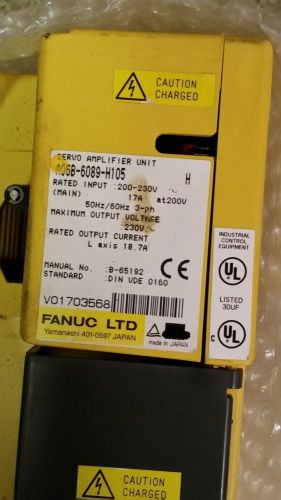 Fanuc A06B-6089-H105 Servo Amplifier