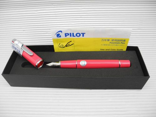 Pink Pilot Prera FPR-3SR Fountain pen Fine nib free 2 cartridge(Japan)