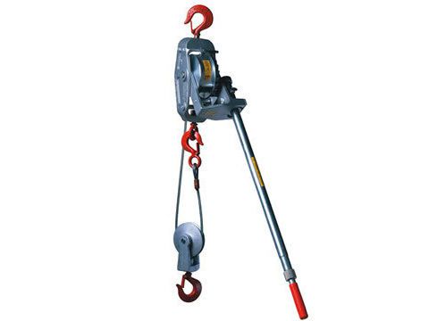 Lug-all 3 ton 15&#039; cable hoist for sale