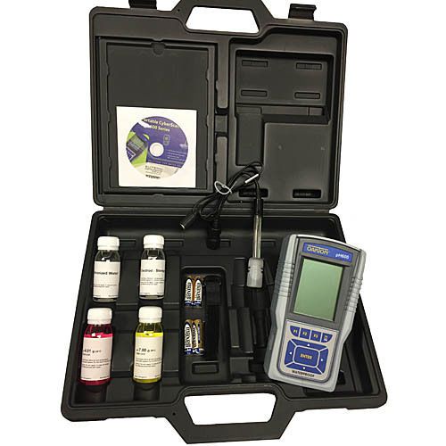 Oakton wd-35418-81 ph 610 ph/mv/temp. meter w/probe, cable, case, nist for sale