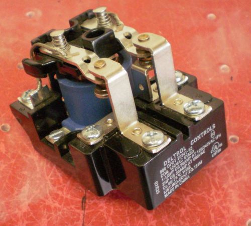 DELTROL CONTROLS 900 DPDT RELAY. 120 VAC. 30A at 220V / 20241-83