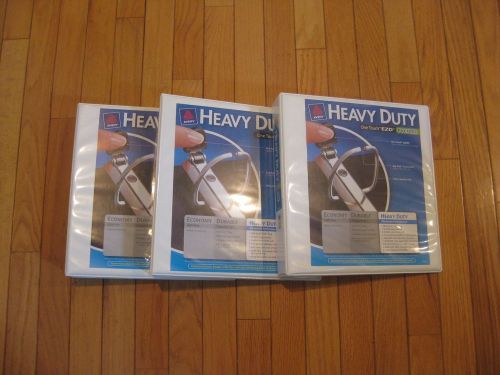 THREE AVERY HEAVY DUTY RING BINDERS 1 1/2” NEW