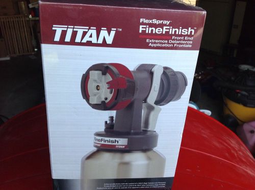 Titan flexspray fine finish front end for hvlp 0529008 for sale