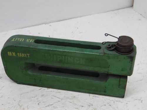 unipunch 8 BN 1 3/4 C FRAME PUNCH &amp; DIE included