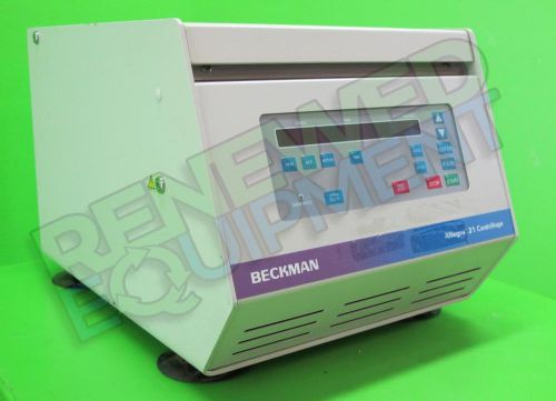 Beckman Allegra 21 Centrifuge with Rotor &amp; Buckets