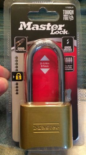 Master lock 175dlh combination padlock combo lock classic look 4 digit for sale