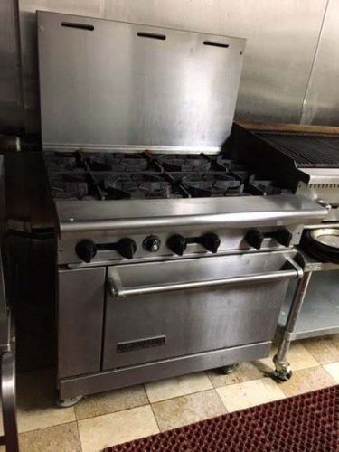 American Range 6 Burner with Standard Oven AR-6