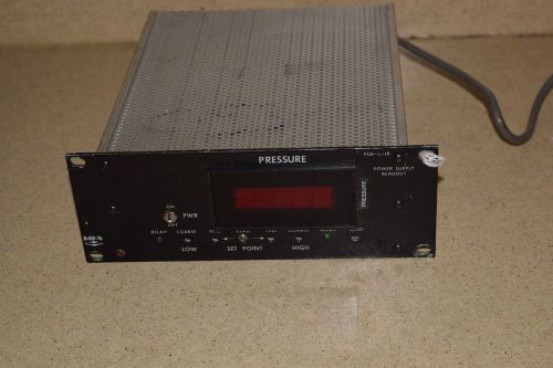 MKS MODEL PDR-C-1B POWER SUPPLY / READOUT (6L)