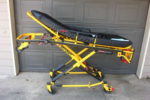 2009 Stryker MX-Pro 650lb Ambulance Stretcher w/brake mattress EMS Gurney Cot