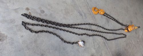 Harrington lb060 6 ton lever chain hoist 20&#039; lift 12000 lb for sale