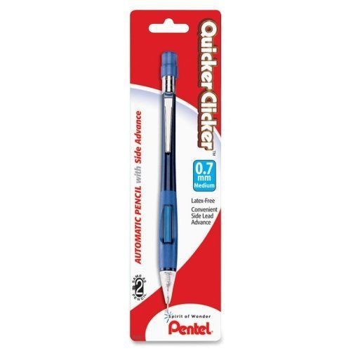 Pentel Mechanical Pencil Metallic Mesh Grip Precision Control Quality 0.7 Mm