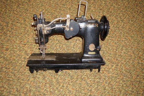 VINTAGE SINGER  72W19  HEMSTITCHER INDUSTRIAL SEWING MACHINE HEAVY DUTY SEW