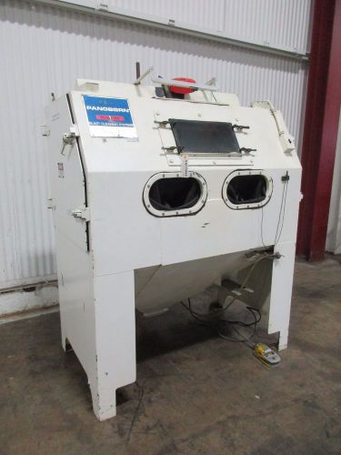 Pangborn pressure type media blast cabinet - used - am15892 for sale