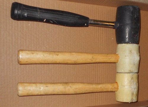 Aircraft Tools, Three Mallets, Used