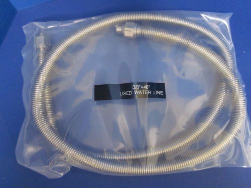 Swagelok 3/8&#034;OD  Water Line 46&#034;+ Length, Used