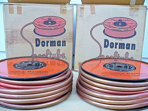 VINTAGE 1960s NOS DORMAN SPOOLTUBE 1/2&#034; x 50&#039; COPPER TUBING ***WORLDSHIP