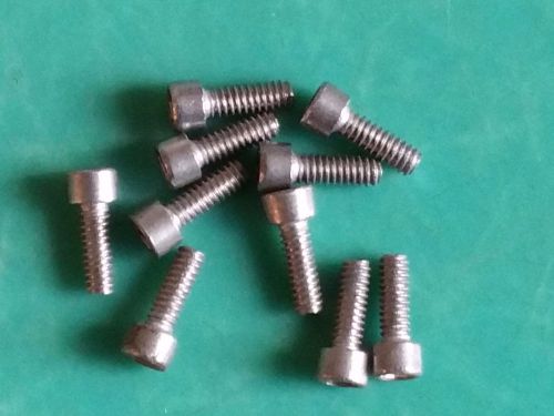 #2-56 x 1/4&#034; Allen Socket Cap Head Machine Screws Stainless Steel, Qty 10