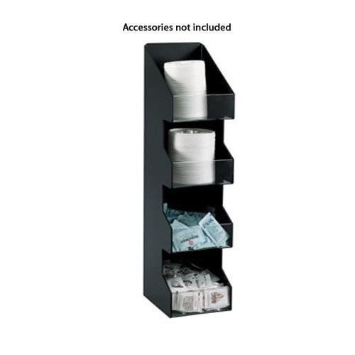 Dispense-rite vco-4 four section countertop vertical lid/condiment organizer for sale